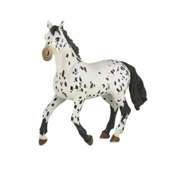 Discount Papo - Figurine Cheval Appaloosa noir