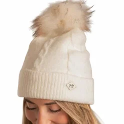 Pénélope - Bonnet femme Michka Blanc