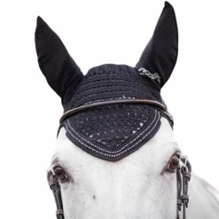 Online Pénélope - Bonnet pour chevaux New Strass Noir