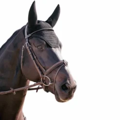 Pénélope - Bonnet pour chevaux anti-bruit Strass Noir Sale