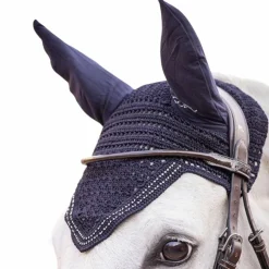 Clearance Pénélope - Bonnet pour chevaux New Strass Marine