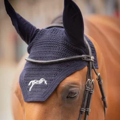 Pénélope - Bonnet pour chevaux coton Marine Outlet