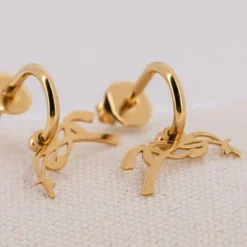 Hot Pénélope - Boucles d'oreilles créoles Léonie Doré