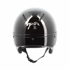 Pénélope - Casque d'équitation visière standard brillant X Freejump Noir Outlet