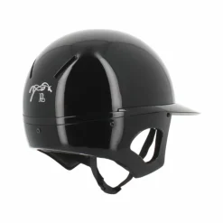 Pénélope - Casque d'équitation visière polo brillant X Freejump Noir Online