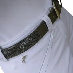 Pénélope - Ceinture femme Pearlog / gris Noir