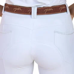 Online Pénélope - Ceinture femme Pearlog cognac/ caramel Marron