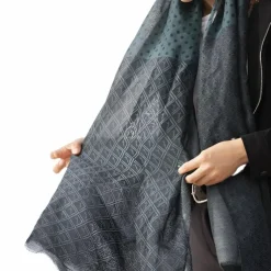 Pénélope - Écharpe Etole Alix / canard Noir Hot