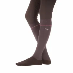Pénélope - Chaussettes d'équitation Luxe (x2) Gris Outlet