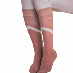 Sale Pénélope - Chaussettes d'équitation Fun / blanc x2 Rose