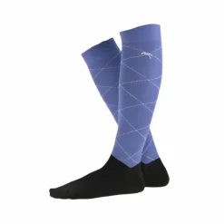 Online Pénélope - Chaussettes Luxe Bleu vintage (x2)