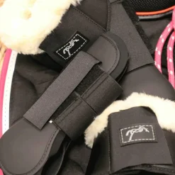 Outlet Pénélope - Cloches confort mouton pour chevaux Noir