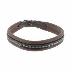 Sale Pénélope - Collier pour chien Point Sellier havane Marron