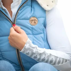 New Pénélope - Doudoune sans manches femme Roger artic Bleu