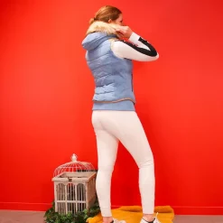 New Pénélope - Doudoune sans manches femme Roger artic Bleu