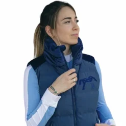 Hot Pénélope - Doudoune sans manches femme Sonya Marine