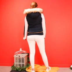 Discount Pénélope - Doudoune sans manches Roger Marine