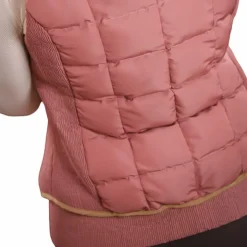 Pénélope - Doudoune sans manches Newroge femme vieux Rose Sale