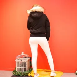 Pénélope - Doudoune Step Noir Clearance