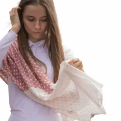 Online Pénélope - Echarpe Alix vieux / écru Rose