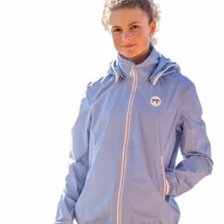 Pénélope - Imperméable femme Rainshort artic Bleu