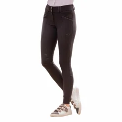 Pénélope - Pantalon d'équitation femme Sybille Noir New