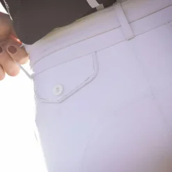 Pénélope - Pantalon d'équitation femme Élégance Blanc Clearance