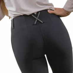 Pénélope - Pantalon d'équitation femme Zuri Noir Hot