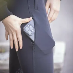 Pénélope - Pantalon d'équitation femme Zuri Noir Hot