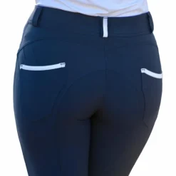 Sale Pénélope - Pantalon d'équitation femme Fun Pushup full seat Marine