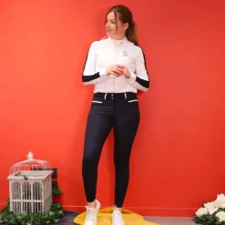 Sale Pénélope - Pantalon d'équitation femme Fun Pushup full seat Marine