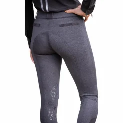 Clearance Pénélope - Pantalon d'équitation femme Romy chiné Gris