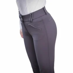 Sale Pénélope - Pantalon d'équitation femme Rocky anthracite taille mi-haute Gris