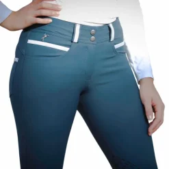 Pénélope - Pantalon d’équitation femme Fun Pushup canard Bleu Best