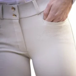 Clearance Pénélope - Pantalon d'équitation femme Majestic Beige