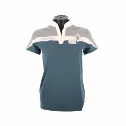 Sale Pénélope - Polo manches courtes Indian bleu canard