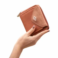 Pénélope - Porte monnaie Clémence glitter Cognac