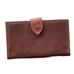 Pénélope - Porte-feuille Bertille camel/ glitter Marron Outlet