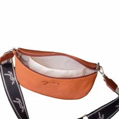 Pénélope - Sac banane Smile Cognac Marron Outlet