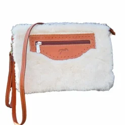Clearance Pénélope - Sac pochette Emilie Blanc