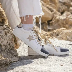 New Pénélope - Sneakers Neptune / marine Blanc