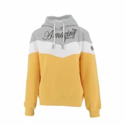 Pénélope - Sweat Artémis / blanc/ gris Jaune Clearance
