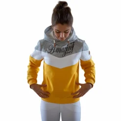 Pénélope - Sweat Artémis / blanc/ gris Jaune Clearance