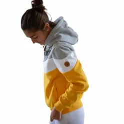 Pénélope - Sweat Artémis / blanc/ gris Jaune Clearance