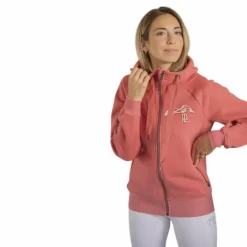 Pénélope - Sweat femme Meiwenty pêche Orange Hot