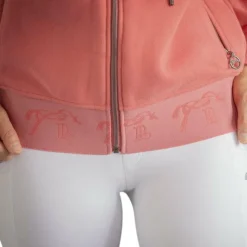 Pénélope - Sweat femme Meiwenty pêche Orange Hot