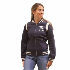 Pénélope - Sweat femme university / off white Marine Discount