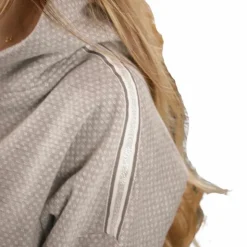 Pénélope - Sweatshirt à capuche manches longues femme Chilly Gris Online