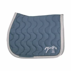 Outlet Pénélope - Tapis de selle Diamant bering sea/ blanc Bleu