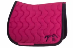 Pénélope - Tapis de selle Diamant fuschia/ marine Rose Online